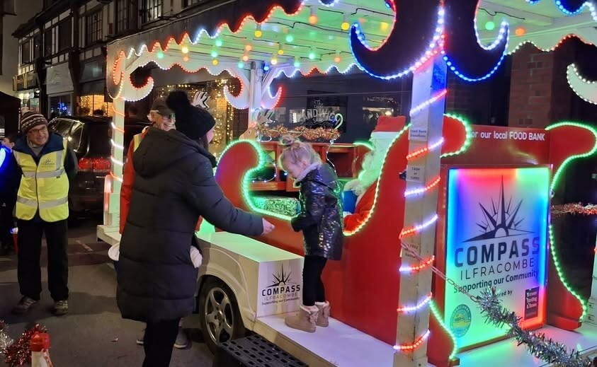 Rotary Club Ilfracombe - Santa Sleigh