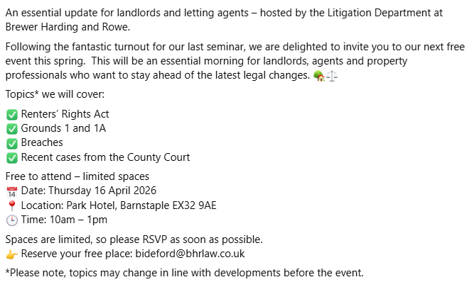 Support Local Landlords